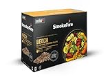 Weber Holzpellets - Buchenholz (8kg), perfekt zum Räuchern von Gemüse, 100%...