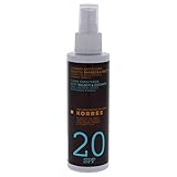 Korres Walnut und Coconut Transparentes Sonnenspray für den Körper SPF 20, 1er...