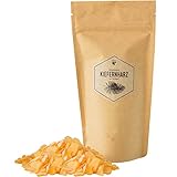 Kiefernharz aus Portugal, 100g natürliche Baumharz Harzklumpen (Kolophonium),...