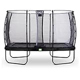 EXIT Toys Elegant Rechteckiges Trampolin - 244x427cm - Mit Economy...