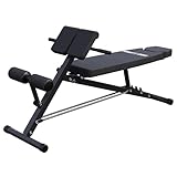 GORILLA SPORTS® Hantelbank - Verstellbar, mit Hyperextension, bis 250kg, für...
