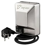 BBQ-Toro Edelstahl Grillmotor für Grillspieß | 220-240V | Belastbar bis 10 kg...