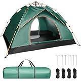 Zelt 2-3 Personen - Wurfzelt Wasserdicht - Automatik Pop Up Zelt - 200x200x135cm...