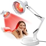Zrwuldu Infrarotlampe Wärmelampe 100 watt Rotlichtlampe Infrarotlicht Table...