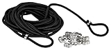 Gummiseil 10 Meter Expanderseil 7,5 mm Gummikordel für Anhänger inkl. 10...
