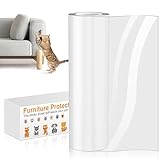 Kratzfolie Katzen Selbstklebend, Katzen Kratzschut z Sofa Transparent(30cm x...