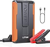 UTRAI Starthilfe Powerbank, 2000A Spitzstrom Auto Starthilfe 12V (Bis Zu 6,5L...