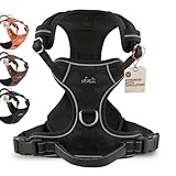 FREUDENTIER Hundegeschirr mit Griff & atmungsaktiver Mesh-Polsterung -...