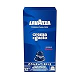 Lavazza Crema e Gusto, Arabica und Robusta, zart geröstet, Aluminiumkapseln,...