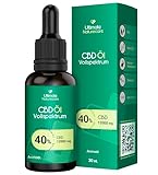 ULTIMATE NATURCARE® CBD Öl 40% 12000 Mg Cannabidiol Vollspektrum Mit 30 Ml CBD...