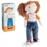HABA Puppe Malou - 30 cm große Stoffpuppe zum Spielen und Kuscheln - Weiche und...