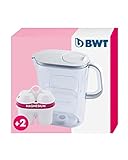 BWT Wasserfilter AQUAlizer Baselight 2,6l + 2 Magnesium Filterkartuschen....