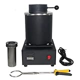 2 kg Goldschmelzofen, 1400 W 2000 F digitaler elektrischer Schmelzofen mit...