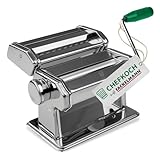 Chefkoch Nudelmaschine für leckere Pasta – Aufsätze für Lasagneblätter,...