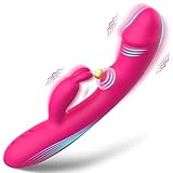 Rabbit Vibratoren für Sie Klitoris und G-punkt Sex Spielzeug für Paare mit 10...