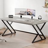 LVB Computertisch Langer Schreibtische PC-Tisch Industrie Design Studiertisch...
