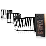NEWFUN Roll up Piano keyboard, MIDI/Bluetooth Unterstützung, 128 Töne und...