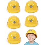 Gatuida 5 Stück Handwerkerhelm, Kinder Bauhelm Set für Kinder ab 3 Jahren,...