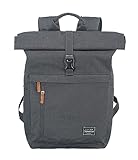 travelite Handgepäck Rucksack mit Laptop Fach 15,6 Zoll, Gepäck Serie BASICS...