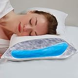 Jago® Wasserkissen - 40x80 cm, mit anpassbarer Füllmenge, bis 38 °C, Bezug...