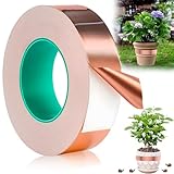 ZPQAODI 30mm X 30M Kupferklebeband, Reine Kupferbleche 0,05mm Dick, Abschirmband...