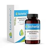 Granatapfel Kapseln – 60 Stück mit 720 mg Tagesdosis Extrakt enthält Selen...