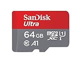 SanDisk Ultra 64 GB microSDXC UHS-I-Karte für Chromebook mit SD-Adapter (Für...