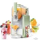 FOHERE Slush Maschine, 2,6L Slushie Machine mit 5 smarten Programmen, Slushy...