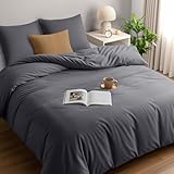 Utopia Bedding Bettwäsche 155x220 - Mikrofaser Bettbezug 155x220 cm + 2...