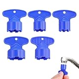 5 Stück Strahlregler Wasserhahn Schlüssel, perlatoren Für Wasserhähn, 5...