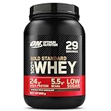 Optimum Nutrition Gold Standard 100% Molkenproteinpulver für Muskelaufbau und...