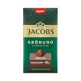 Jacobs Filterkaffee Krönung Kräftig, Intensives Aroma, Gemahlener Kaffee,...