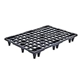 Propac z-paleco Paletten in wirtschaftlichen Kunststoff, schwarz, 120 x 80 x...