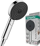 hansgrohe Pulsify Select S - Duschkopf, Handbrause mit 3 Strahlarten (Relaxation...