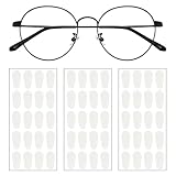 60 Stück Nasenpads Brille Selbstklebend,Brille Rutschstopp,Anti Rutsch Brille,Brille Nasenpads Silikon,Brillenpads Selbstklebend,Rutschfeste Selbstklebende Nasenpads für Vollrahme Brillen&Sonnenbrille