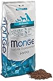 Monge Hypo Adult Salmon and Tuna, Hundefutter für alle Rassen (Hypoallergen...