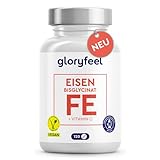 Eisen mit natürlichem Vitamin C (40mg) - Eisenbisglycinat + Acerola (Vitamin C)...
