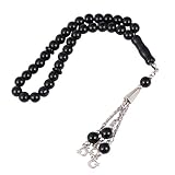 Healifty Muslimische Gebetsperlen 33 Exotische Glas Tasbih Armbänder Meditation...