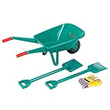 Theo Klein 2752 Bosch Gartenset mit Schubkarre, Mit Schaufel, Rechen und...
