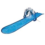 Jilong Ice Breaker Water Slide 500x95 cm Wasserrutschbahn mit Surfboard...
