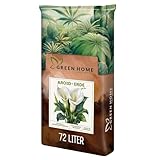 Green Home Aroid Erde 72L – Spezialerde für Monstera, Philodendron &...