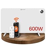 HEIMWERT Infrarot Wandheizung 600W - Sofort Wohlfühlwärme - Senkt Heizkosten...