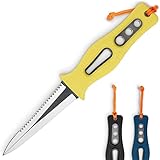 SAALVI Tauchermesser – robuste Stahlklinge für Tauchen, Schnorcheln & Camping...
