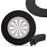 WAVATA Dart Catchring Surround, Dartscheibe Umrandung, Surround Auffangring Dart...