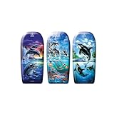 Neustanlo | Bodyboard | Motiv: Delfine | 92 cm | hochwertiges EPS | ideal als...