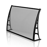 Vordach | Haustürvordach | Eingangsüberdachung 120 x 70 cm aus Polycarbonat,...