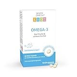 Omega-3 Kapseln für Kinder – Vergleichssieger 2024 – 518 mg Fischöl mit...