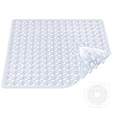 Duschmatte rutschfest,53x53cm,100% BPA frei,inkl 1 Abflusssieb...
