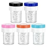 YOYEAH 5 Stück Kontaktlinsenbehälter, Linsenbehälter, Kontaktlinsen...