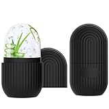 FLOWERUN 2 Stück Ice Roller für Gesicht, Facial Eisroller aus Silikon,...